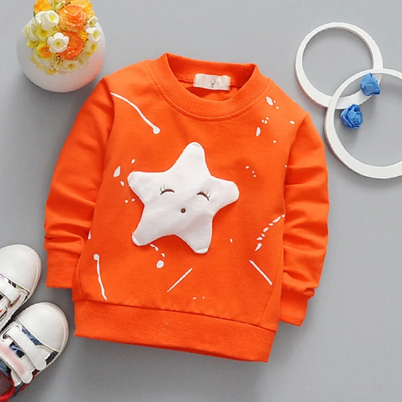 Лидер продаж свитер для малышей Детский сезон весна-осень толстовки с длинными