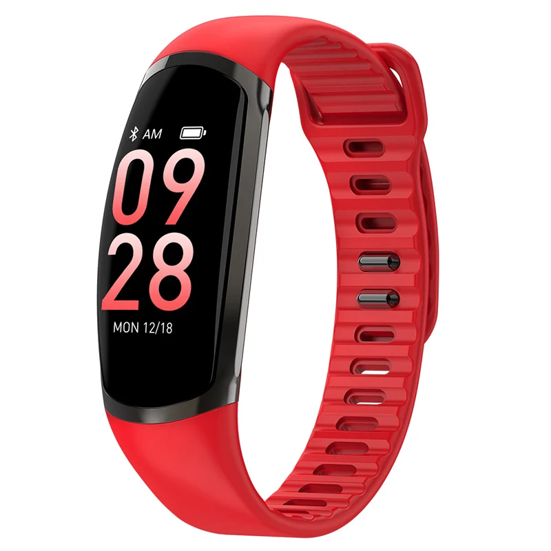 SmartBand Red R16S смарт-Браслет Водонепроницаемый носимые устройства женский браслет Bluetooth Шагомер монитор сердечного ритма умный Браслет для Android/IOS - Цвет: SmartBand Red