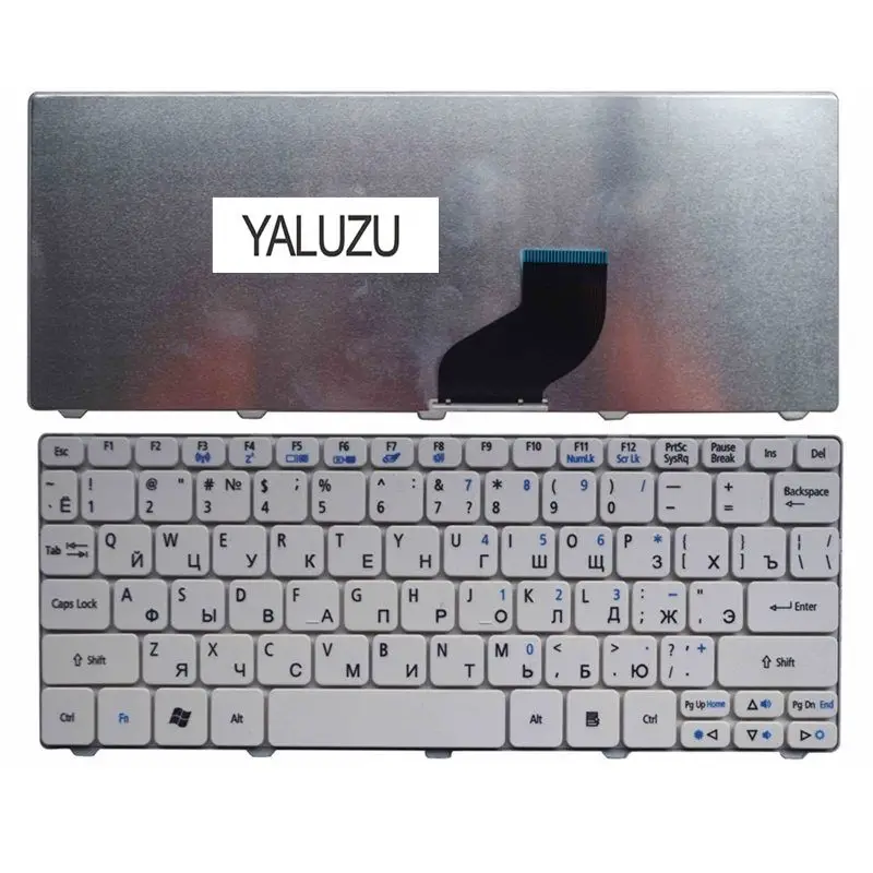 YALUZU RU белая Новинка для ACER D255 D256 D257 D260 D270 ZH9 ZE6 ONE 522 533 532G AO532h 532H 521 AO522 Клавиатура