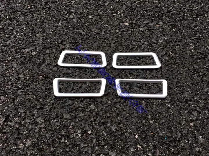 Для Alfa Romeo стельвио 2017 2018 автомобильные аксессуары ABS Хром Матовый передней и