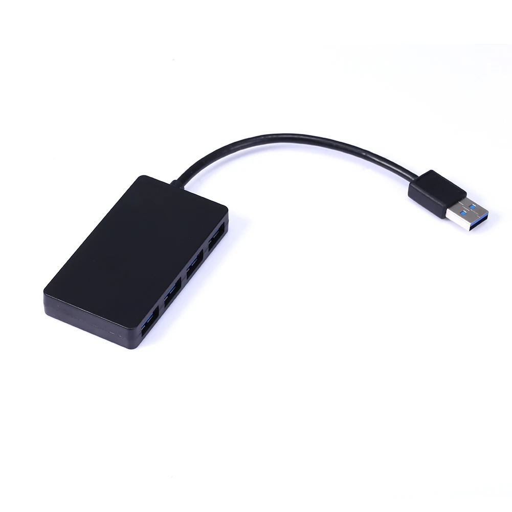 Портативный usb концентратор Компактный 4 портовый USB 3 0 разветвитель адаптер 5