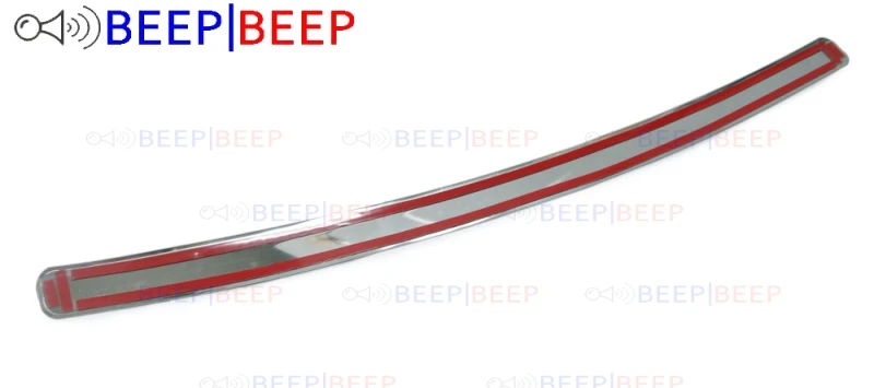 Задний защитный бампер для Kia Rio 4 2017 Sedan защита из нержавеющей стали ступенчатое