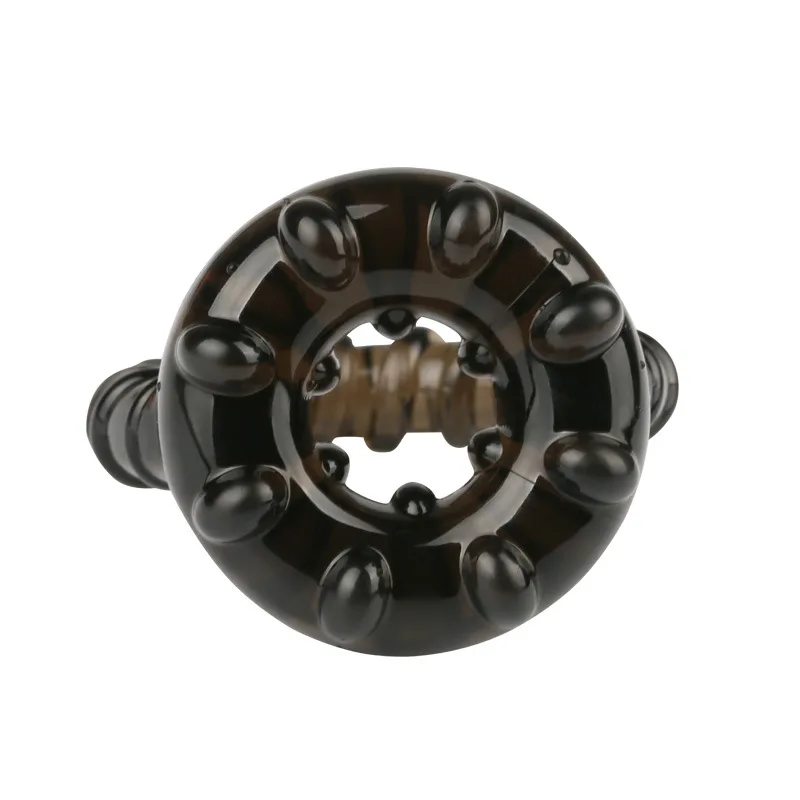 Мужской кольцевой замок для пениса силиконовый эрекционный колечко продления