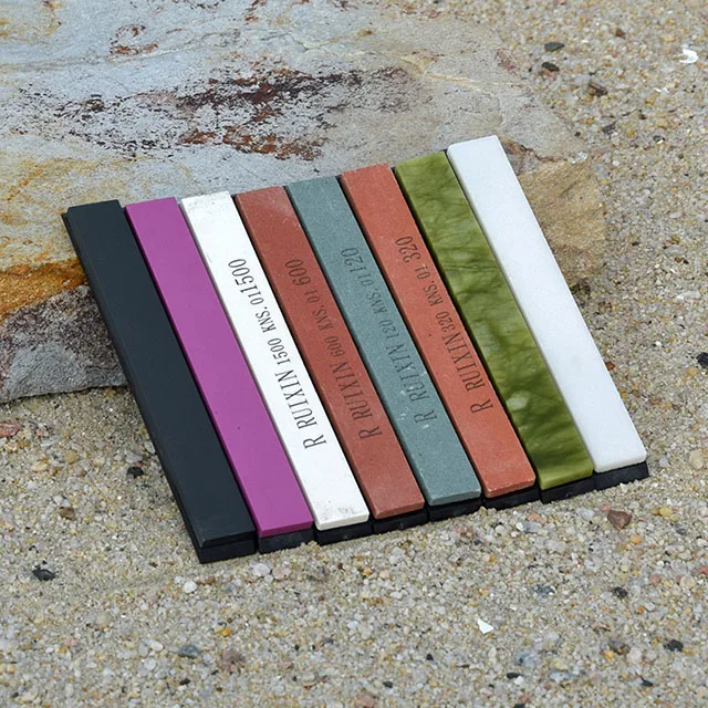 8pcs-agw Diamond bar нож точилка угол точильный камень профессиональная точилка для ножей 240 400 600 1000 грит Кухня инструменты - Color: 8pcs-agw