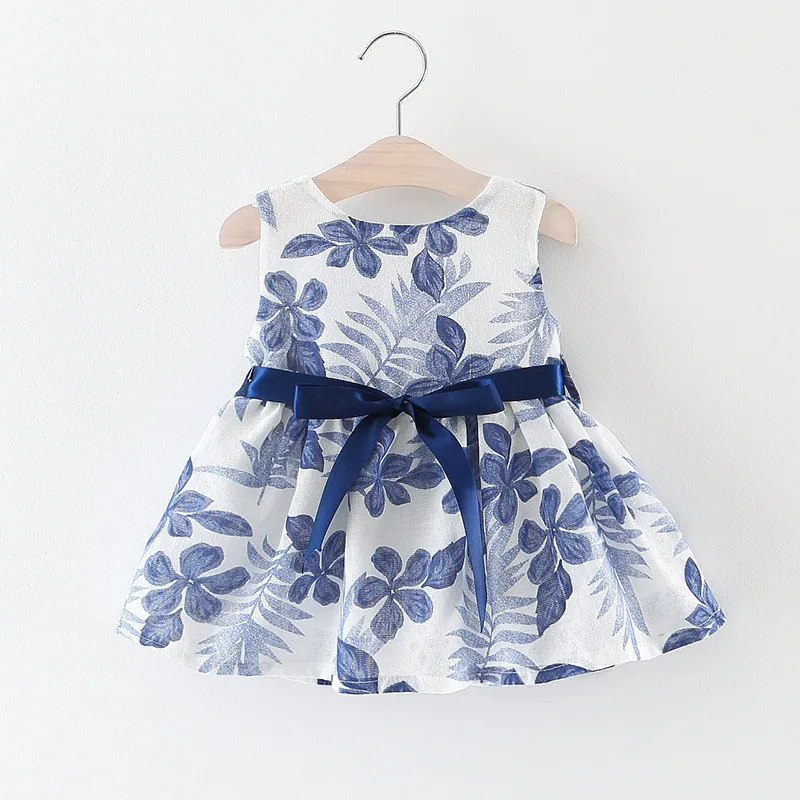 2018 модная одежда для маленьких девочек праздничное платье-пачка с цветочным