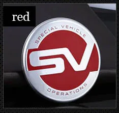 Lsrtw2017 алюминиевый сплав автомобиля диски колёс для range rover vogue 2012 2013 - Название цвета: red