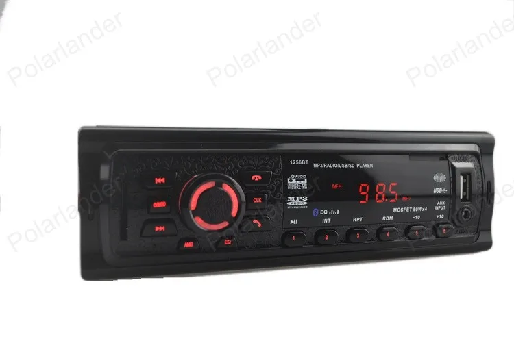 Автомобильный стерео USB SD MMC порт Радио Bluetooth музыкальный телефон MP3 аудио плеер