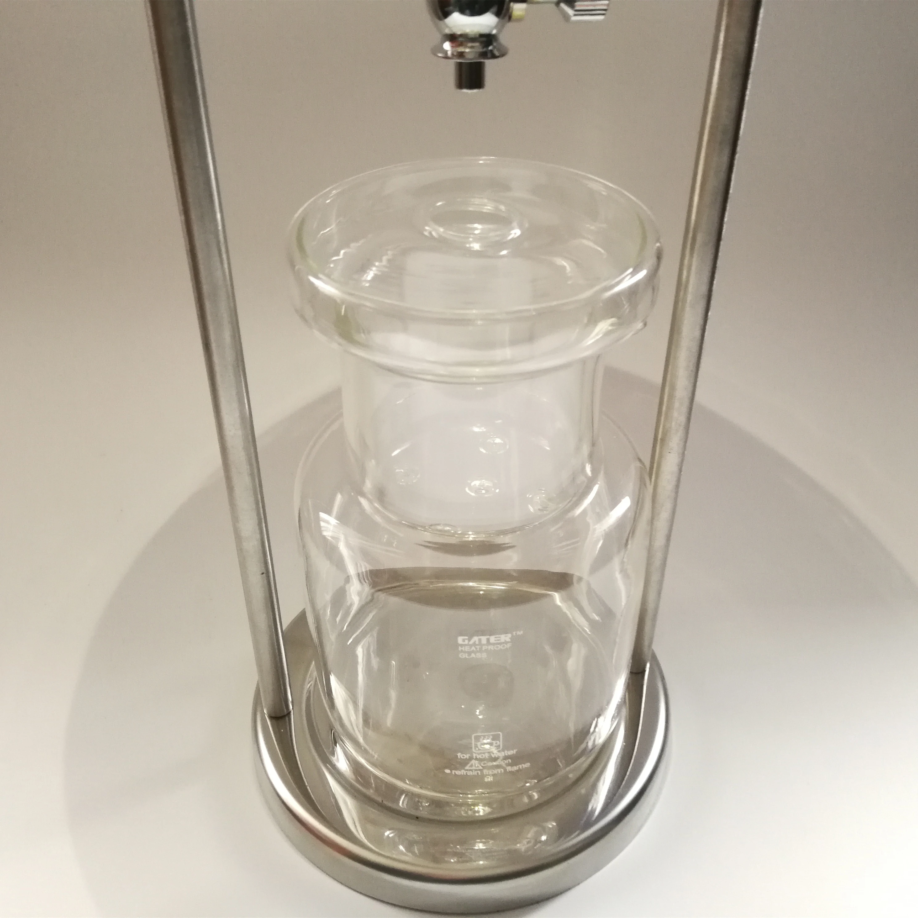 GATER 600 мл капельная Кофеварка 3-4Cup из нержавеющей стали кофейная башня эспрессо со