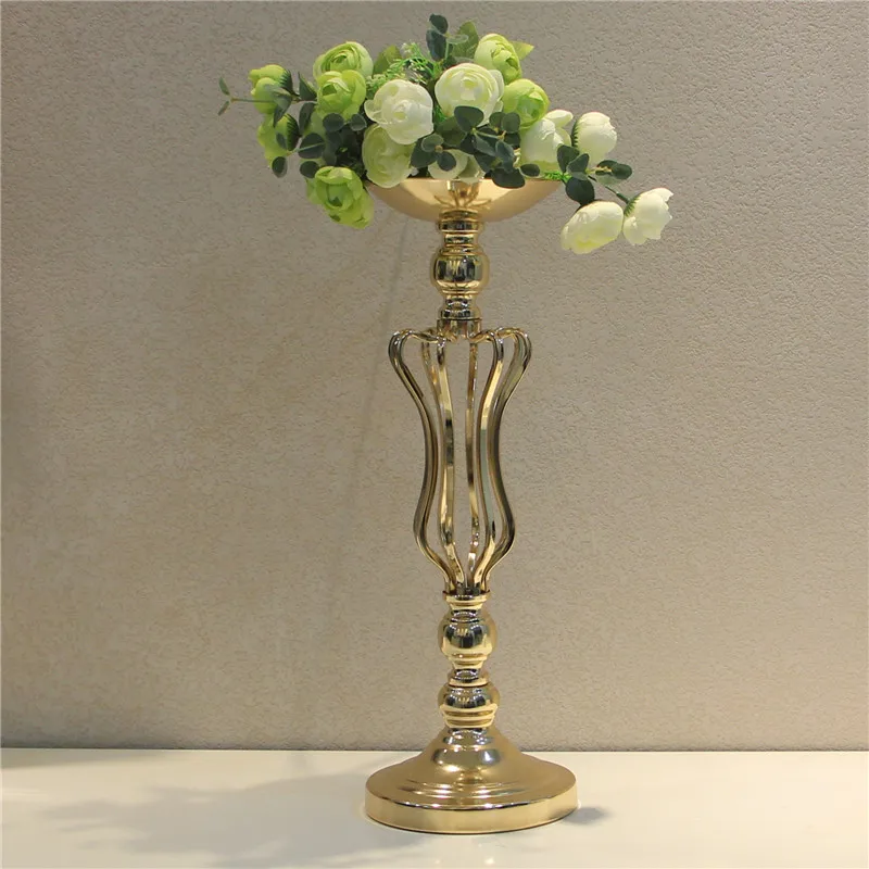 Женский Золотой/Серебряный Обеденный Стол Цветочная рамка Свадебный праздник