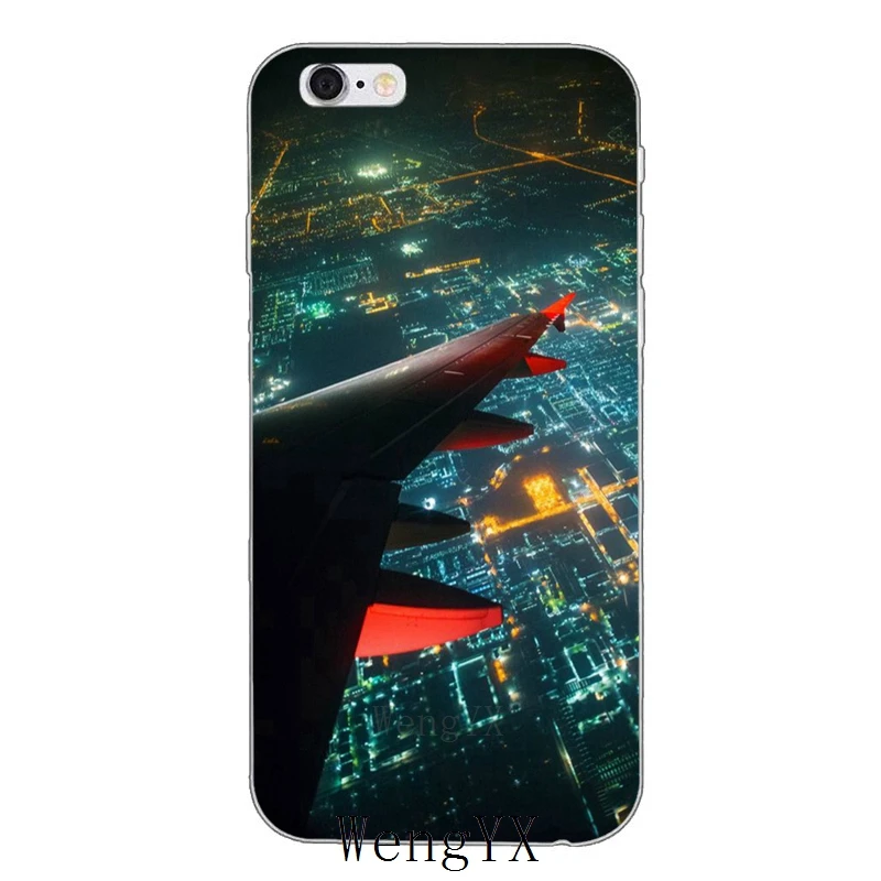 Ультратонкий Мягкий чехол из ТПУ для samsung Galaxy J1 J2 J3 J5 J7 A3 A5 A7 - Цвет: airplane-Clouds-A-12