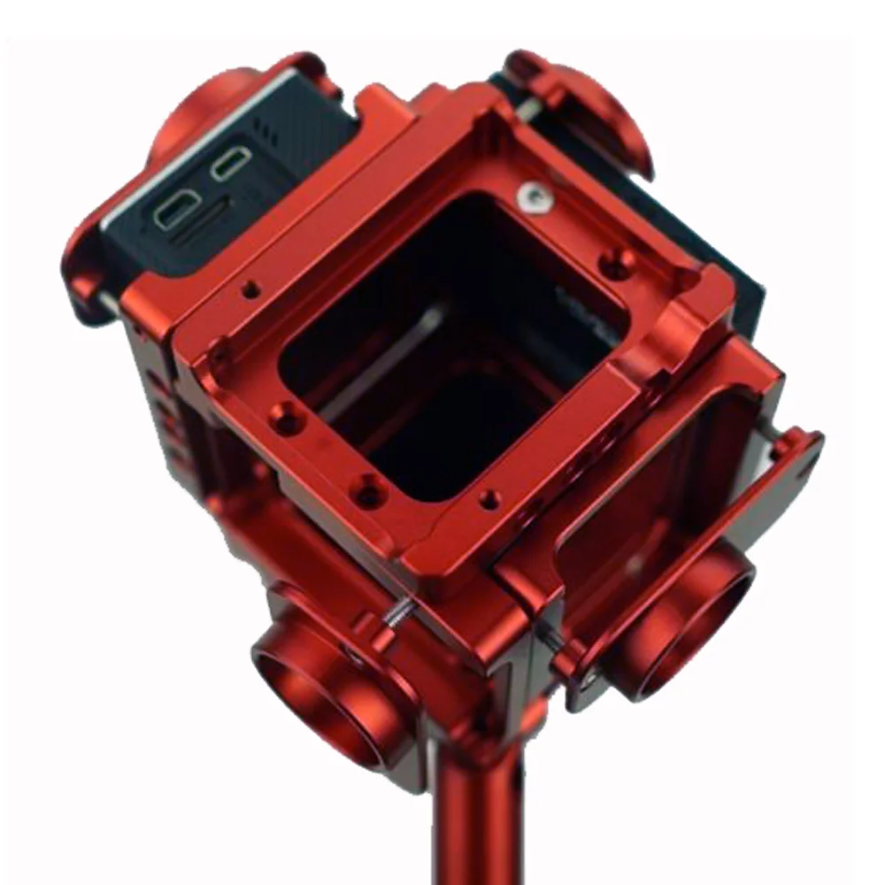 Сборка Gopro HD Hero 3 + 4 Full Shot Alu чехол 360 градусов сферическая панорамная рамка