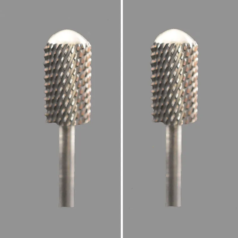 

2pcs Carbide Nail Drill Bit - Large Barrel Smooth Top Bit -C