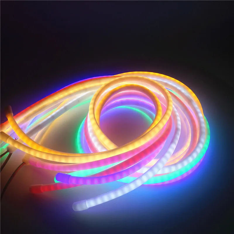 12 В модель DIY Неоновый светодиодный фонарь теплый