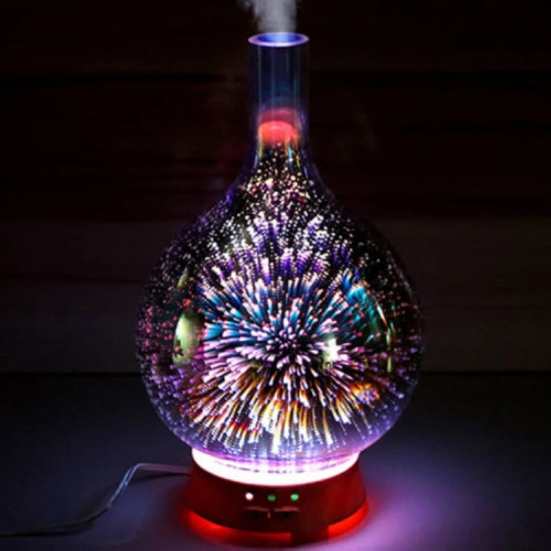 2019 New Fashion LED Light Essential Oil Mist Humidifier Ultrasonic Aroma Diffuser Aromatherapy | Освещение