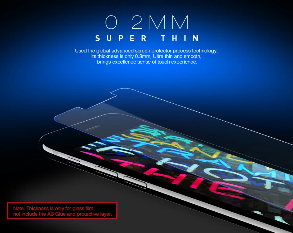 Защитная пленка для экрана Lenovo K6 Power из закаленного стекла HD Clear 0 2 мм с ЖК дисплеем