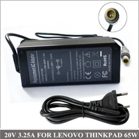 20v 3 25a 65w notebook charger ac adapter for ordinateur portable lenovo ibm thinkpad t61 t60p t61p l410 l412 x230s x230t