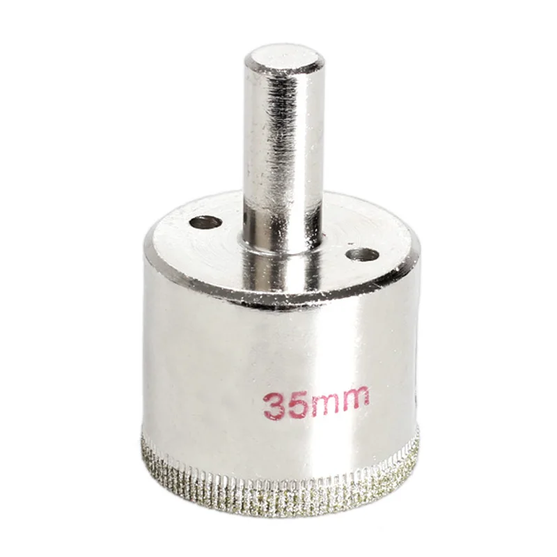 1 шт. Новинка 35 мм сверло с алмазным покрытием отверстием для пилы s Стеклянная