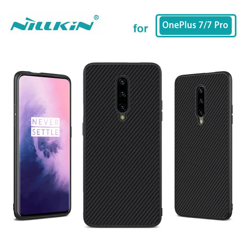 Чехол для OnePlus 7 Pro Nillkin из синтетического волокна углеродного полипропилена