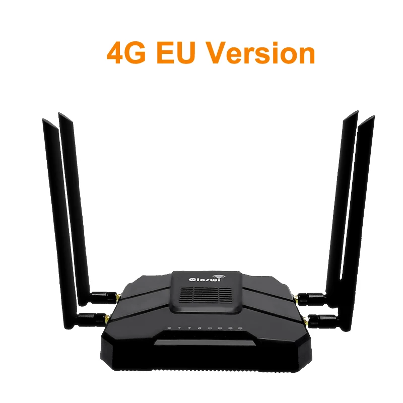 4G EU Version CSW-WR246, 4g, Wi-Fi роутер со слотом для sim-карты, lte модем, usb 802.11AC, 1200 Мбит/с, двухдиапазонный, 5 ГБ, гигабитный, 3G Роутер для офиса, большой диапазон - Цвет: 4G EU Version