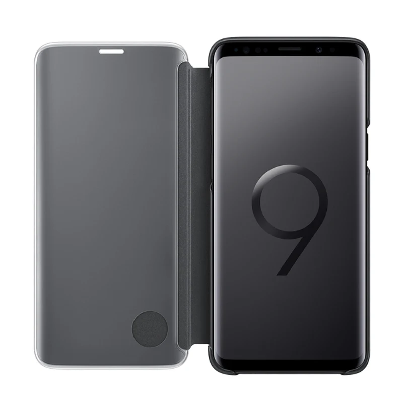 Чехол для samsung Mirro Прозрачный чехол для телефона для samsung GALAXY S9 G9600 S9+ Plus G9650 аутентичный Тонкий флип-чехол