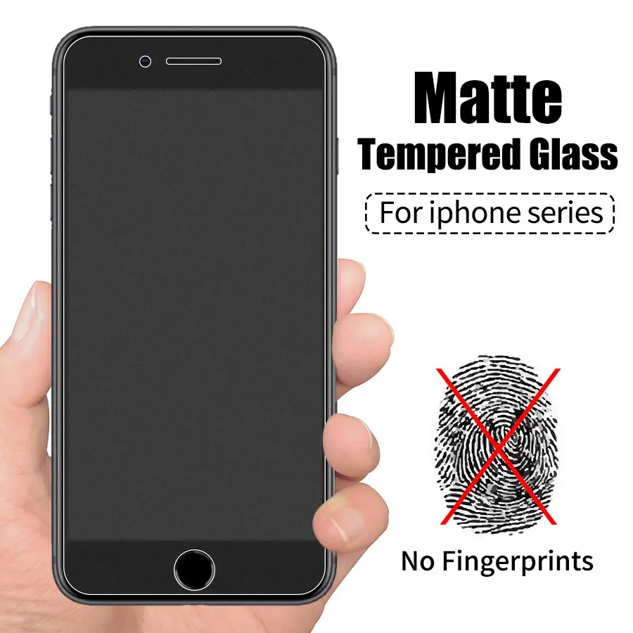 Jappinen матовый без отпечатков пальцев экран протектор для iphone 6 S 7 8 плюс 9 H стекло