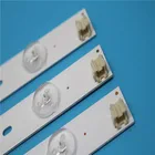 Комплект из 3 светодиодных лент с 6 светодиодами 627 мм для подсветки телевизора Toshiba SVT320AF5 32P1300 32P1400 32P1400VT 32P1400VE 32P1400D 32P2400VT