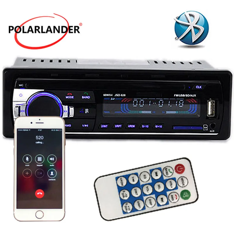 Автомагнитола 12 в 1 din автомобильная аудиосистема стерео MP3 плеер с поддержкой