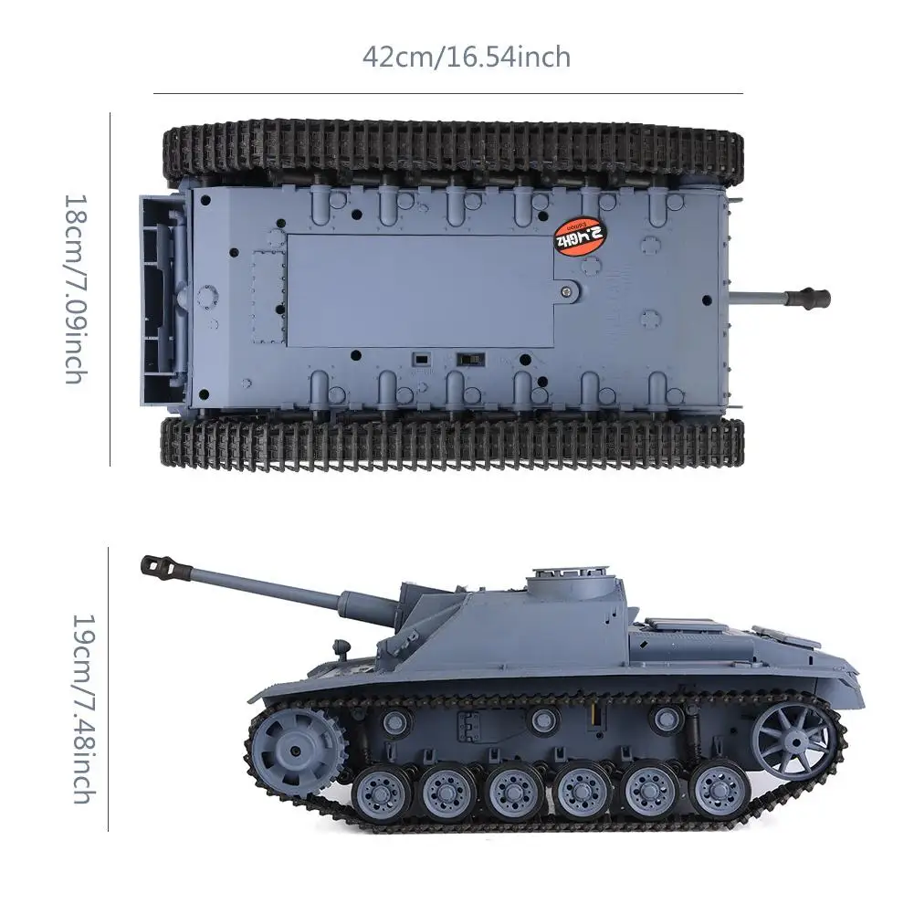 Heng Long 3868-1 Радиоуправляемый Танк 2,4 ГГц 1/16 шкала Немецкий III F-8 аккумулятор большой емкости с пультом дистанционного управления модель USB