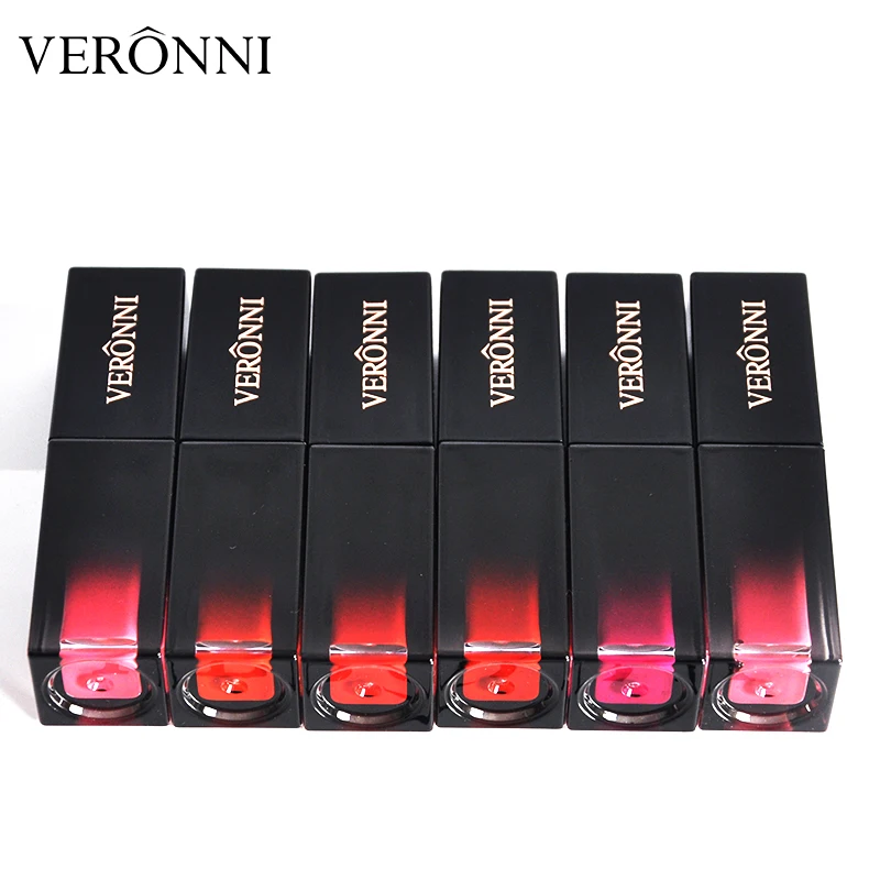 6 Colors Metal Matte Liquid Lipstick Set Lip Gloss Tubes Makeup Waterproof Long Lasting Metallic Lips Stick Lot | Красота и здоровье