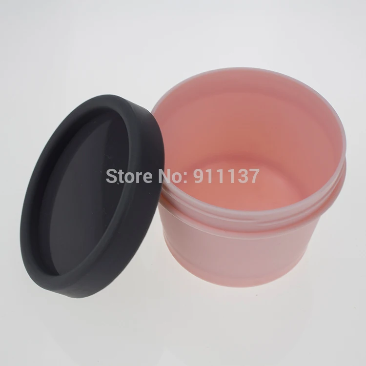 Недорогая круглая полипропиленовая пустая Косметическая банка 100 мл для крема