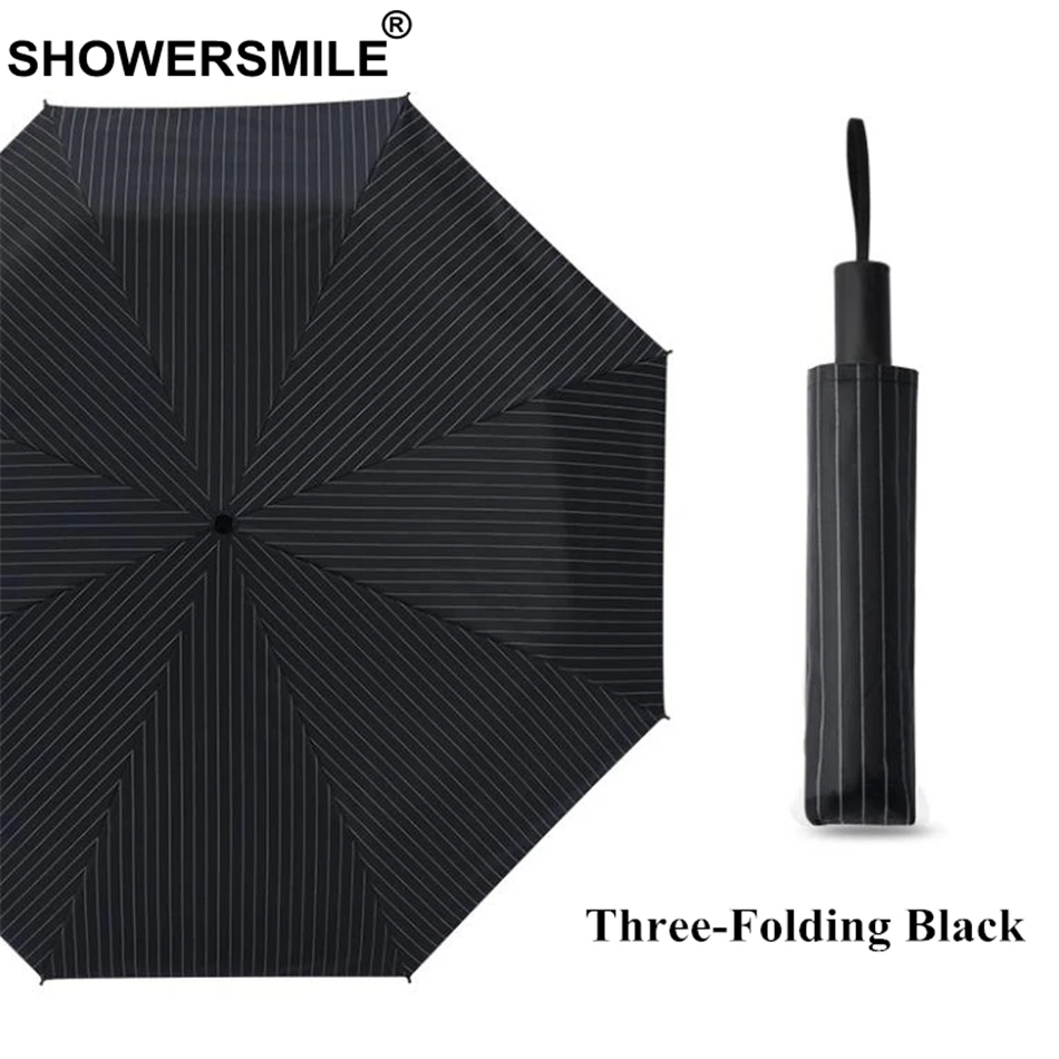 SHOWERSMILE зонты от дождя и солнца складные для мужчин женщин армейский зеленый