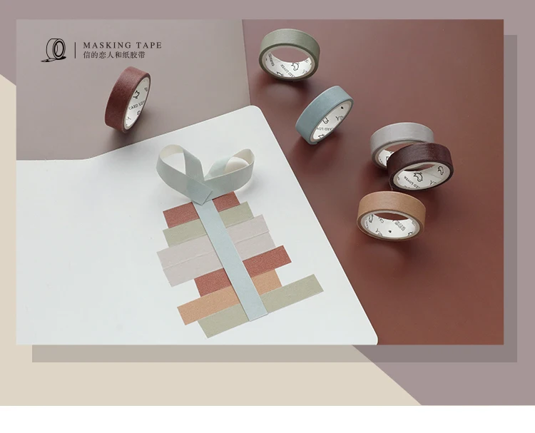 MyPretties 10 мм х 3 м х 6 шт/набор Morandi 12 цветов декоративный набор маскировочной клейкой ленты наклейки для скрапбукинга Сделай Сам планировщик этикетка наклейка