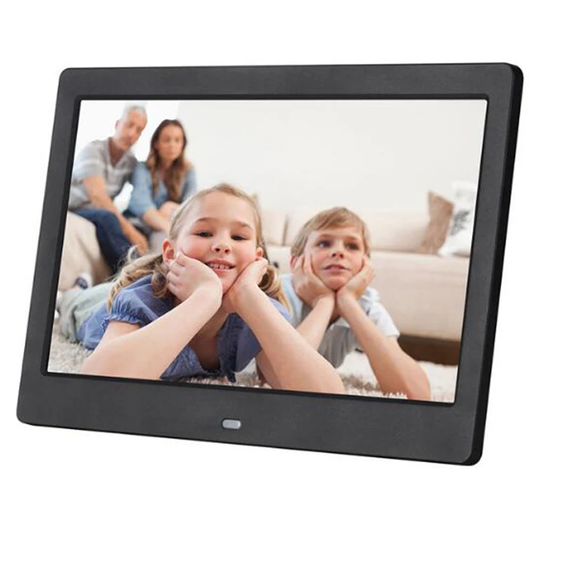 Цифровая фоторамка 10 дюймовая HD рамка цифровая 1024*600 будильник MP3 MP4