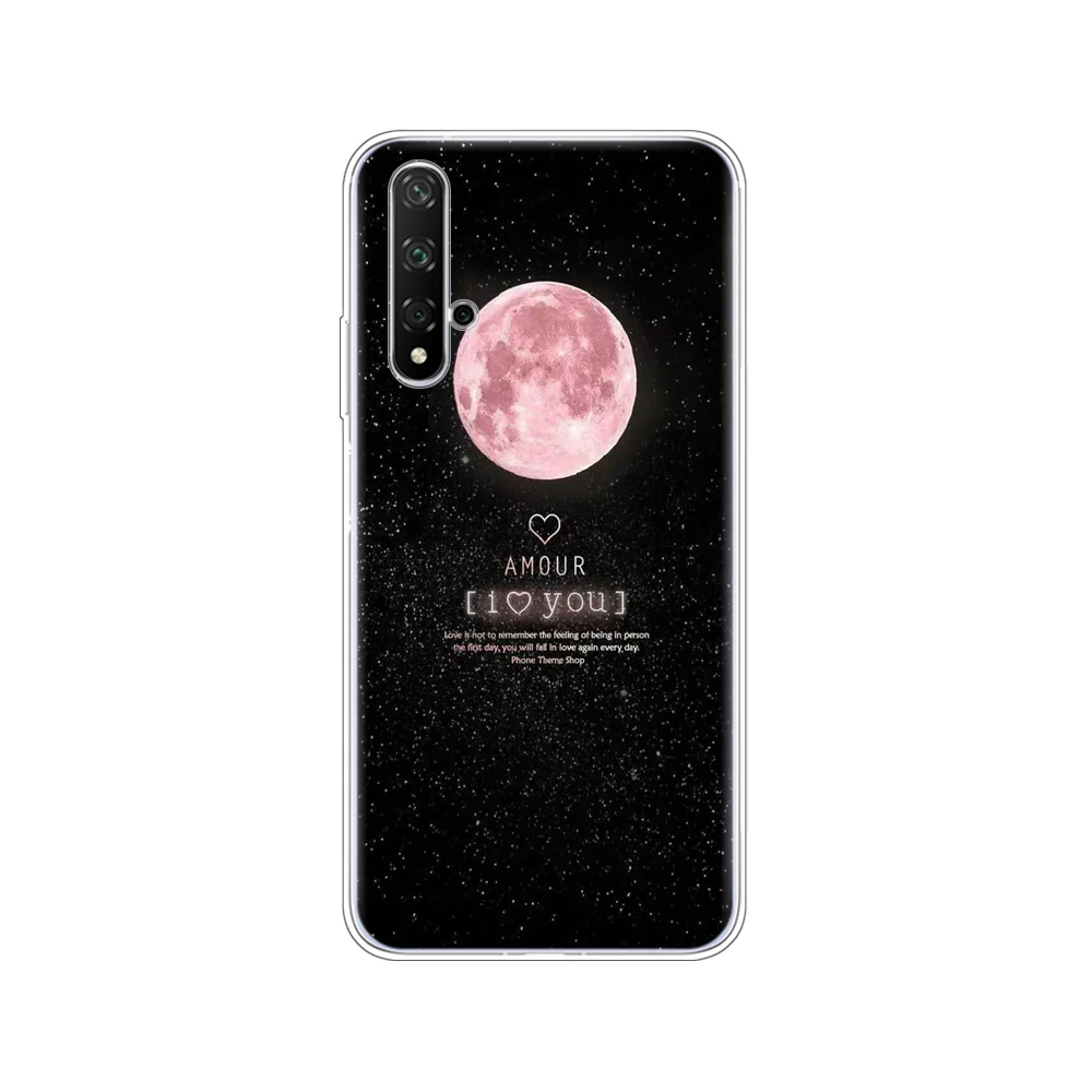 Чехол на Honor 20, силиконовый чехол на заднюю панель, чехол для телефона huawei Honor 20 Pro Lite Honor20 YAL-L21 YAL-L41, роскошный мультяшный рисунок - Цвет: 10630
