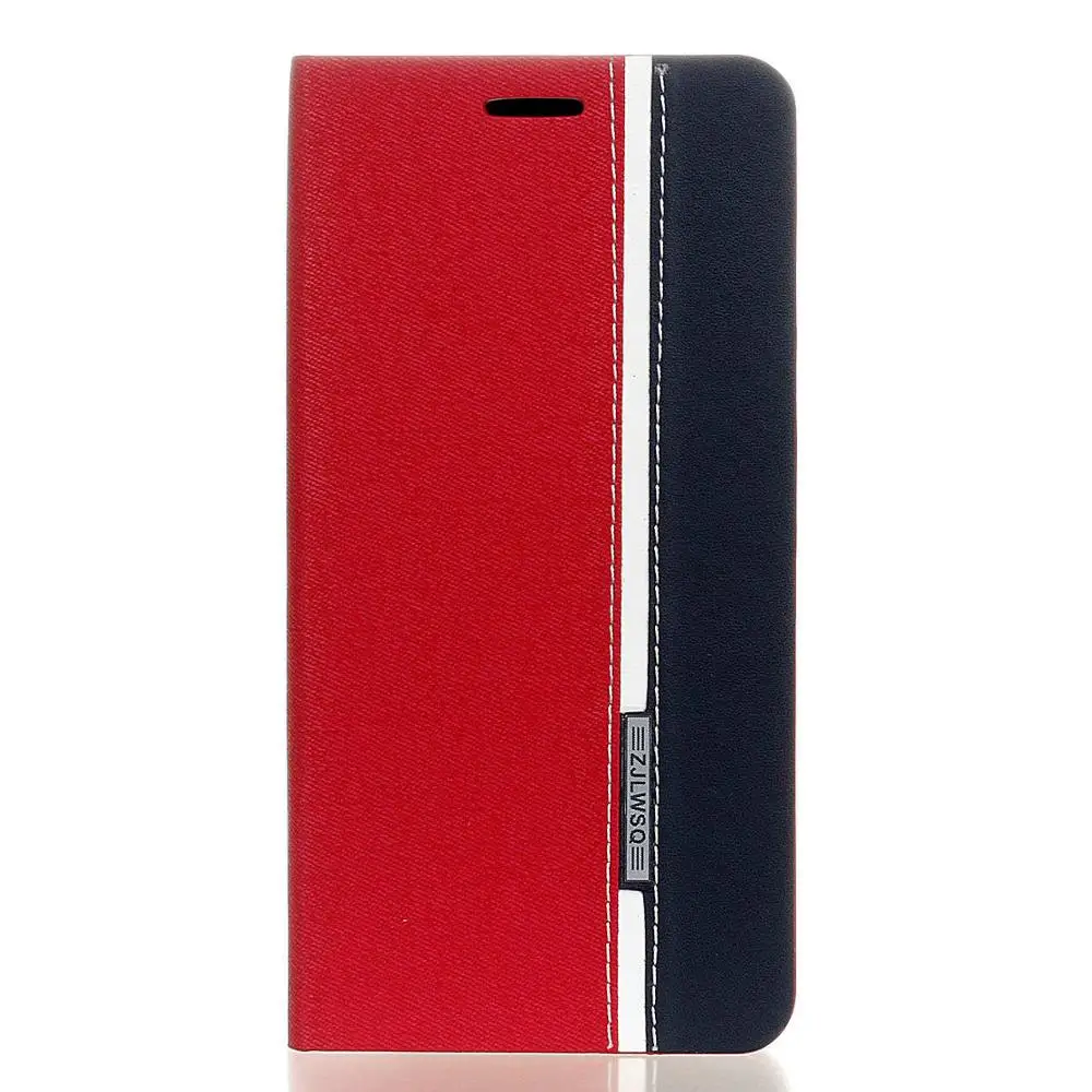 Red Для lenovo A5000 A lenovo A 5000 случае заклинание цвет Стиль Слот для карты ТПУ Back Box флип телефон кожаный чехол для lenovo A5000 Каб - Цвет: Red