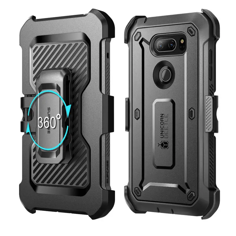 Чехол для LG V30 SUP чехол UB Pro полноразмерная прочная кобура крышка со встроенной защитной пленкой для LG V30s, V30 Plus, V35, V35 ThinQ