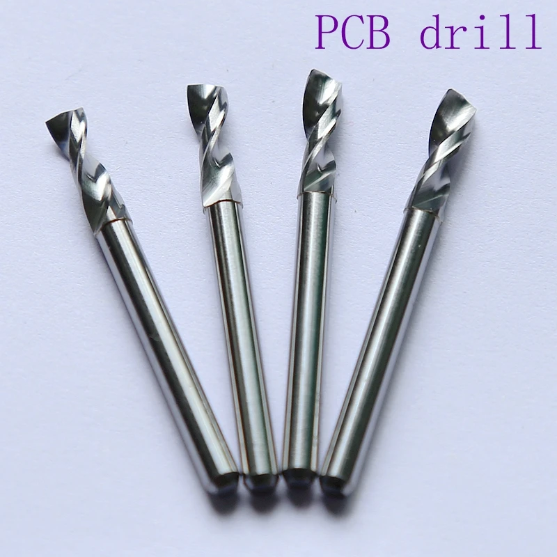 

Free Shipping 10 pieces of 2.3mm without ring imports Carbide PCB bit, printed circuit board Mini CNC Drill Kit, Woodworki