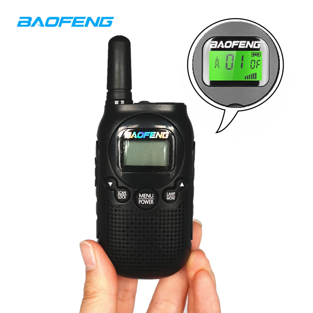 Мини иди и болтай Walkie Talkie Baofeng T6 FRS PMR приемо передающая радиоустановка BF для