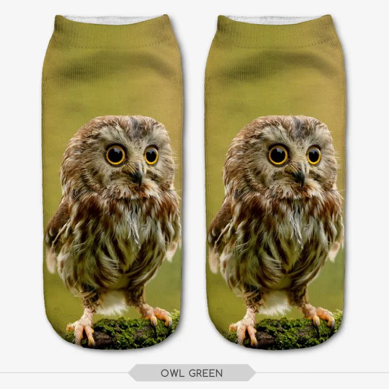 1 пара женские носки с 3D принтом разные цвета|low cut ankle socks|women sockscute socks |