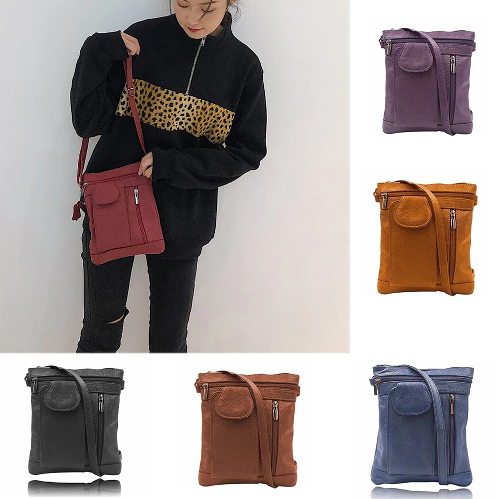 Новая дизайнерская сумка женская кожаная сумочка Сумка через плечо на молнии