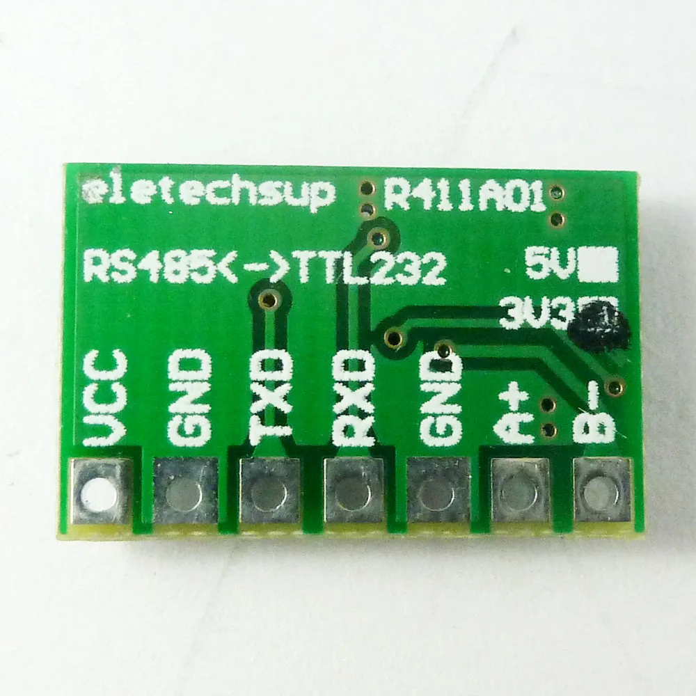 Мини-конвертер r411b01 _ 5 В модуль преобразователя RS485 в TTL преобразователь UART SP485EE