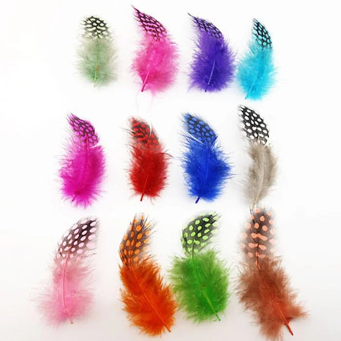 10 шт./лот Случайные Смешанные цвета куриные фазаньи перья окрашенные петушиные
