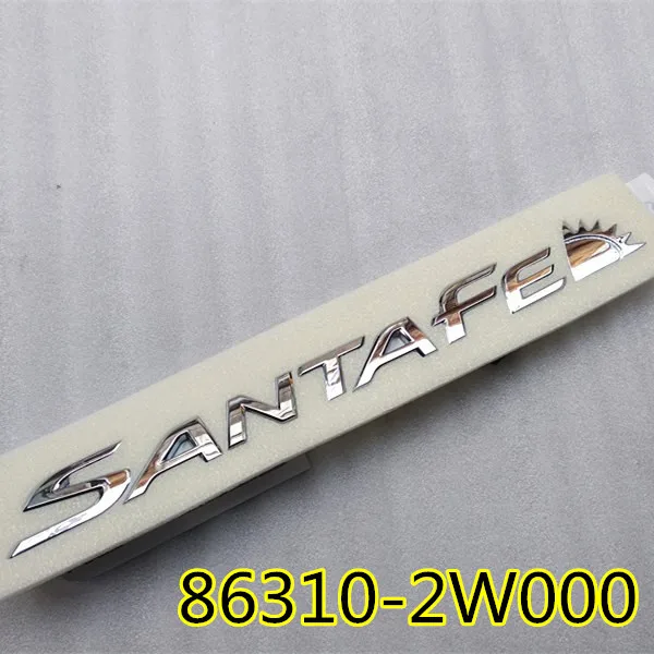 Эмблема с логотипом для hyundai santafe DM новая эмблема надписью SANTA FE 863102W000|Эмблемы| |