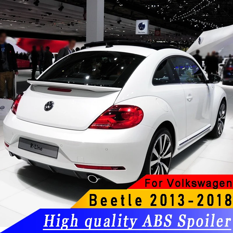 Для Volkswagen beetle 2013 до 2018 спойлер Высокое качество ABS из материала грунтовка или