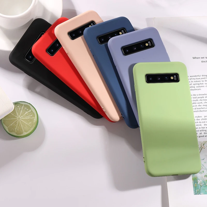 Водонепроницаемый чехол для Samsung S10e S9 S8 Galaxy Note 8 9 S10 Lite протектор Мягкий жидкий