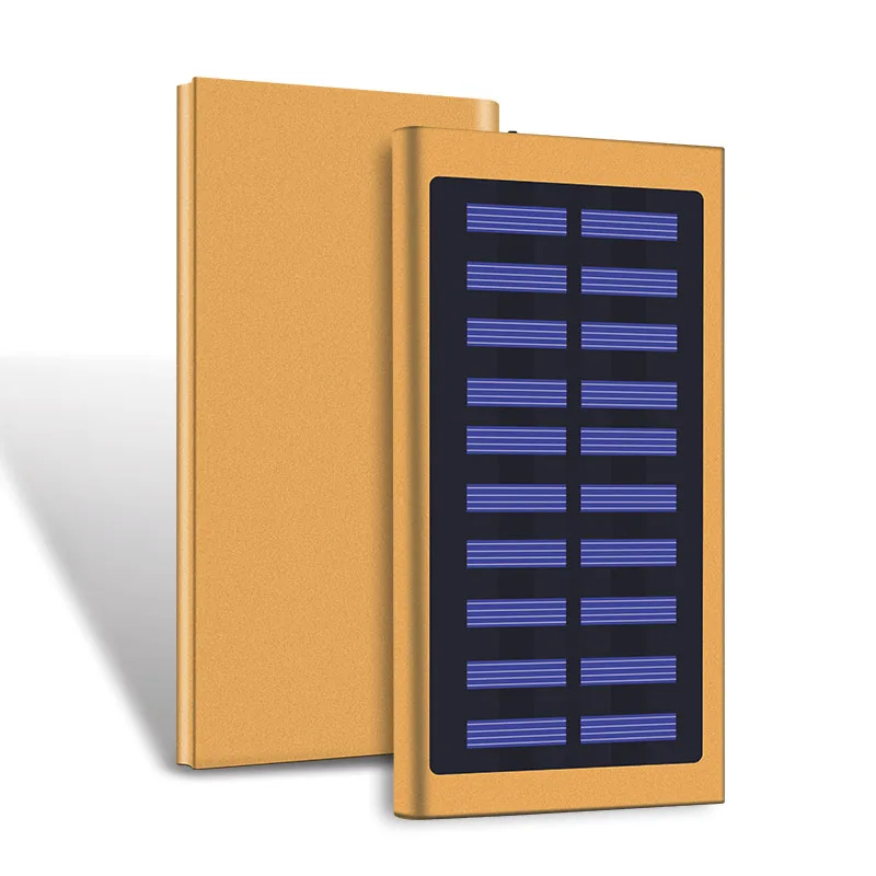 2018 верхняя солнечная батарея зарядное устройство Чехлы 20000 мАч power Bank Внешний