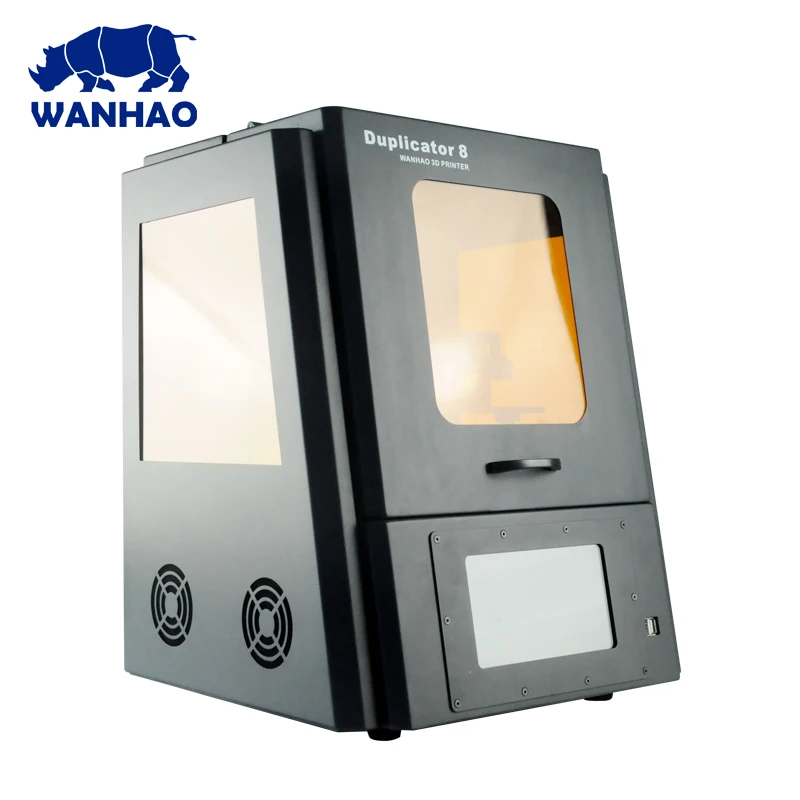 WANHAO 2019 самый большой дешевый DLP LCD SLA ювелирный стоматологический 3D принтер D8 с