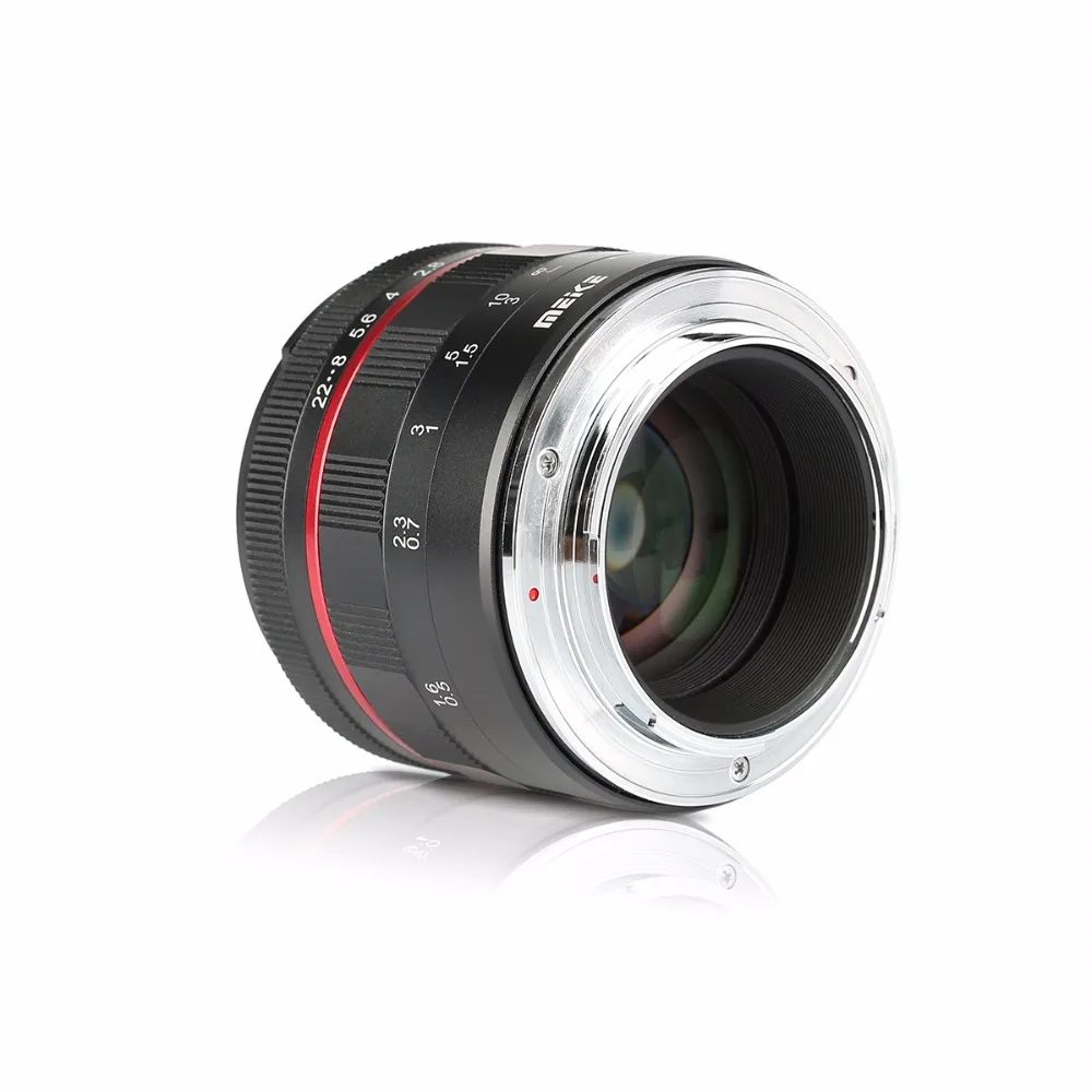 Meike MK 50 мм f1.7 ручная Фокусирующая линза с большой диафрагмой для камер Sony E-mount A6000