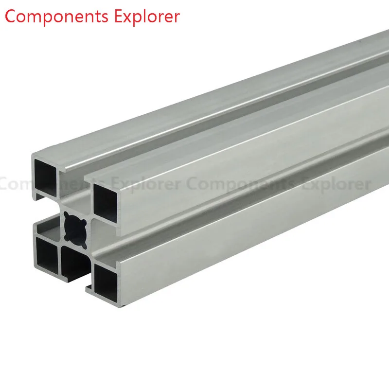 

Arbitrary Cutting 1000mm 4040GL Aluminum Extrusion Profile,Silvery Color.
