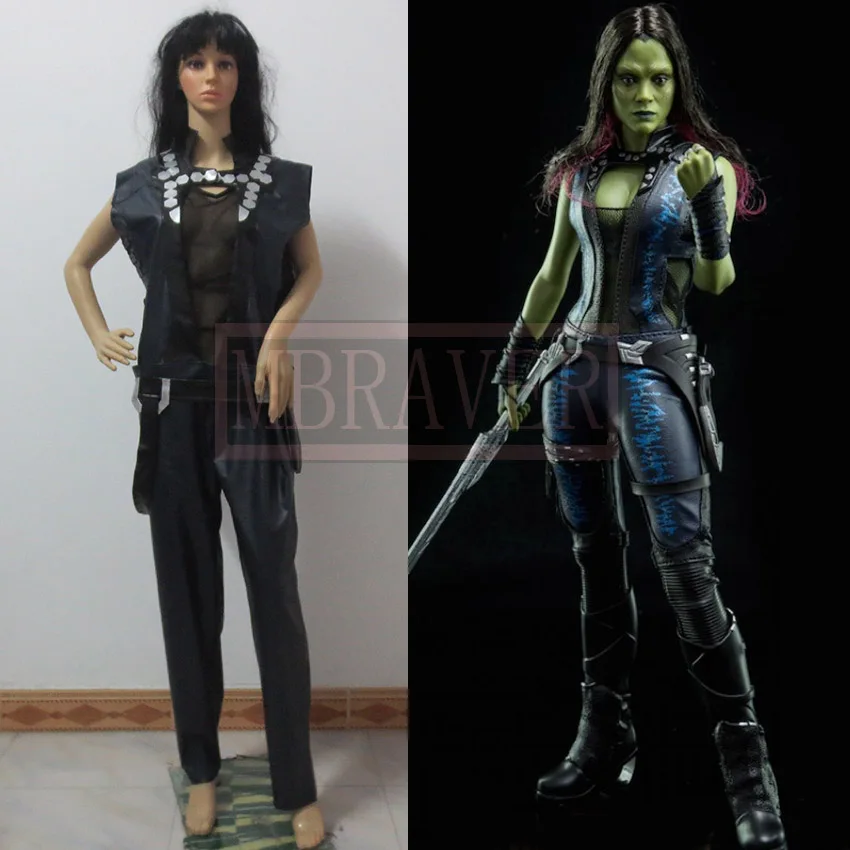 Hallowmas стражи Галактики гамора карнавальный костюм по индивидуальному заказу